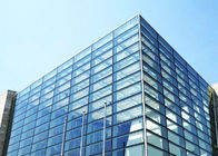 Curtain Wall Clear Tempered Glass / Frosted Security Glass With Good Heat Stability