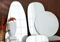 Attractive Silver Mirror Sheet / Decorative Bathroom Wall Mirrors 4mm Thickness